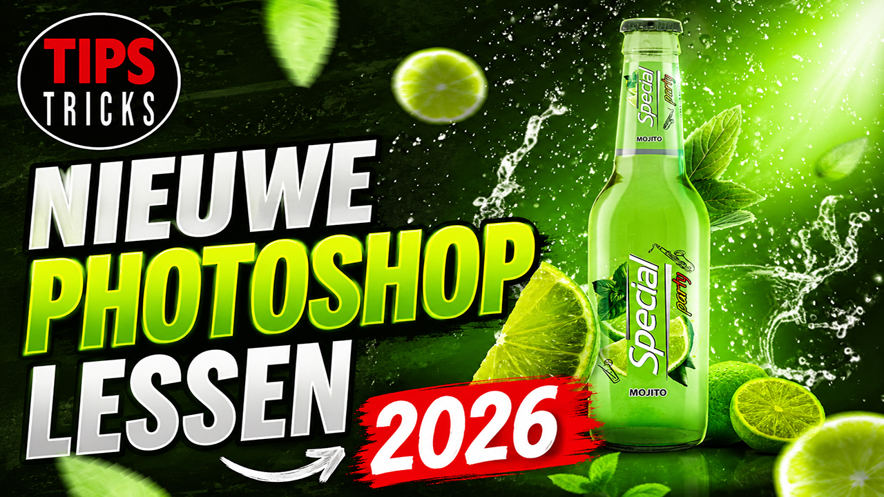 Photoshop product poster